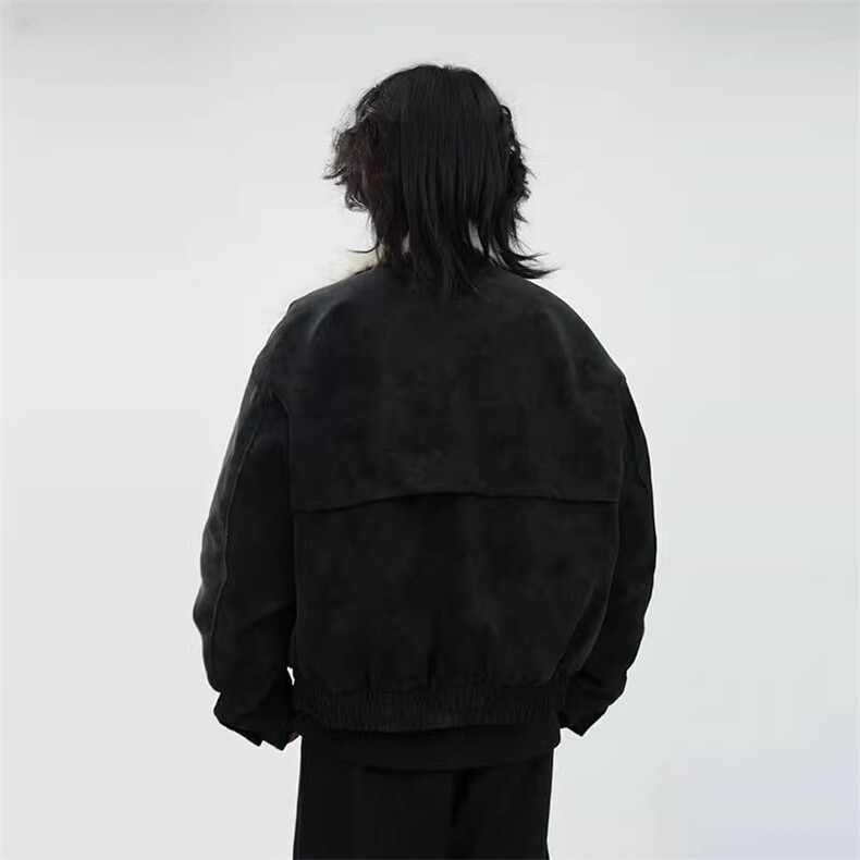 1506/YRJM50520/P122美式哈灵顿飞机扣设计保暖过冬座山雕外套,男装棉衣,星座1506
