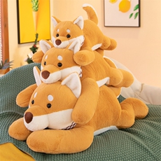 轩轩玩具 围脖柴犬趴狗