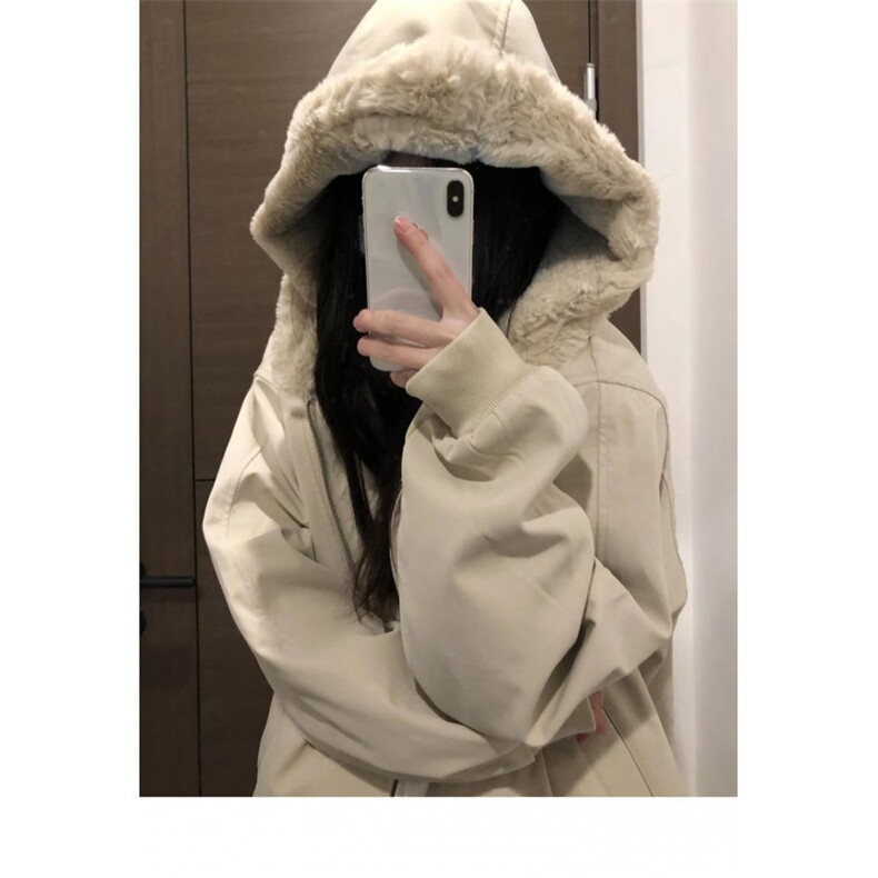 荔枝纹座山雕棉服连帽加绒保暖情侣棉衣外套男1008-WLHJ1233-P99图片