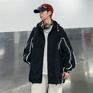 防晒衣男女韩版潮流反光条户外透气夏季2024新款ins外套W5816-P43图片