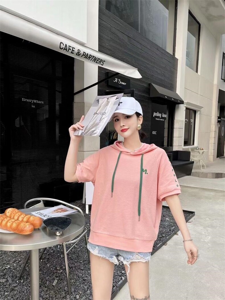 带帽卫衣，女装卫衣/绒衫，E·贝空间