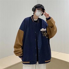潮流夹克潮男春季棒球服JK1053P57，男装夹克，星座1116-2