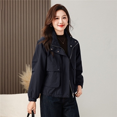 棉衣女冬季休闲外套纯色加棉加厚保暖外套，女装棉衣/棉服，芙芮