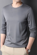 HPN-T757男式秋季服装新款长袖T恤青年圆领卫衣四季打底体恤P58，男装T恤，电商B360