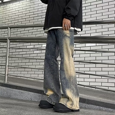 美式牛仔裤男款秋季长裤潮K6083P50，男装牛仔裤，星座1116-2