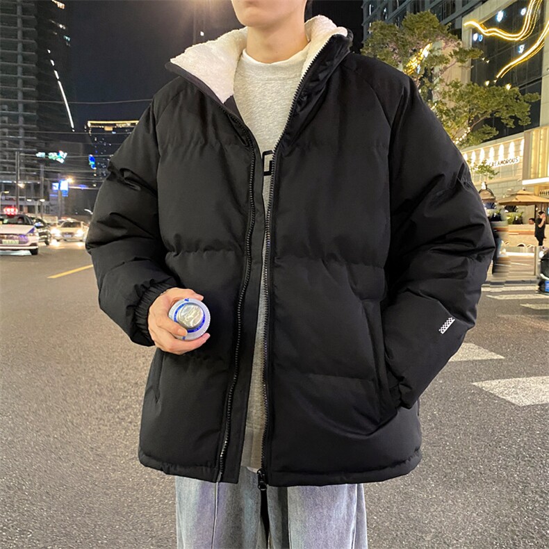 三防料抖音品质现货10W件宽松加绒加厚棉衣外套棉服BM111特P78,男装棉衣,电商A486