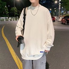 M18202-P45加绒款-P65半高领毛衣男士大码针织衫男毛线衣男，男装针织衫/毛衣，电商A040