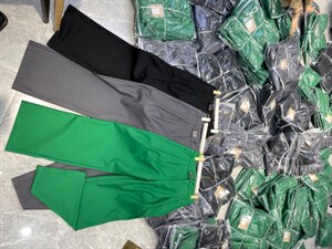 欧货休闲阔腿裤图片