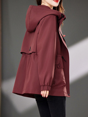 高级感收腰显瘦风衣女春秋2025新款小个子妈妈减龄薄褂子洋气夹克，女装短外套，靓衣阁