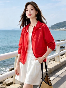 现货！现货！2026夏季新款时尚通勤透气凉感防晒衣女图片