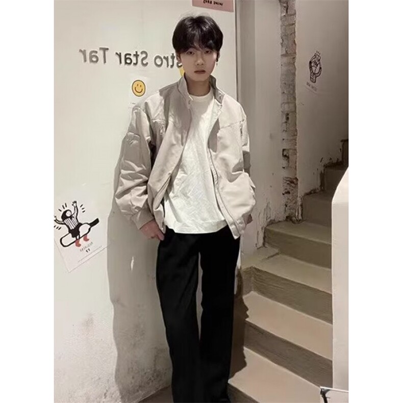 美式复古高街工装夹克潮牌男休闲棒球潮流春秋款外套JY205,男装夹克,星座1116A（原606A-3）