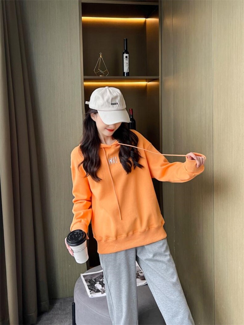 新款连帽卫衣，女装卫衣/绒衫，OMY 瓯蔓意