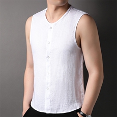 BB7225男士2023年夏季新款百搭背心男无袖商务休闲男装P93，男装背心/马甲，电商B360