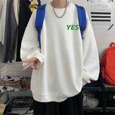 特P25控48秋冬新款男士圆领卫衣宽松休闲日常百搭上衣WQ2424，男装卫衣，电商B370