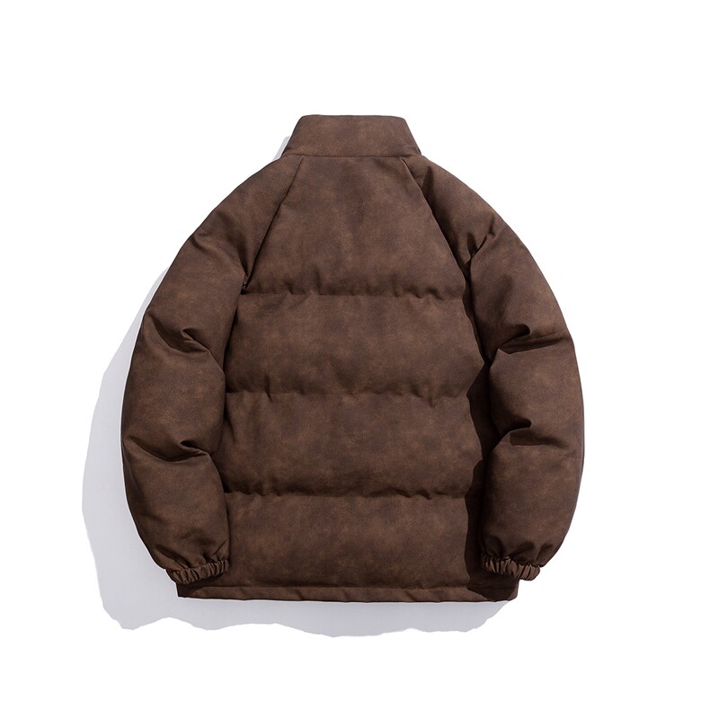 1PU皮复古做旧金属大码M-5XL棉衣MY77102P130控198抖音控228,男装棉衣,星座226-2