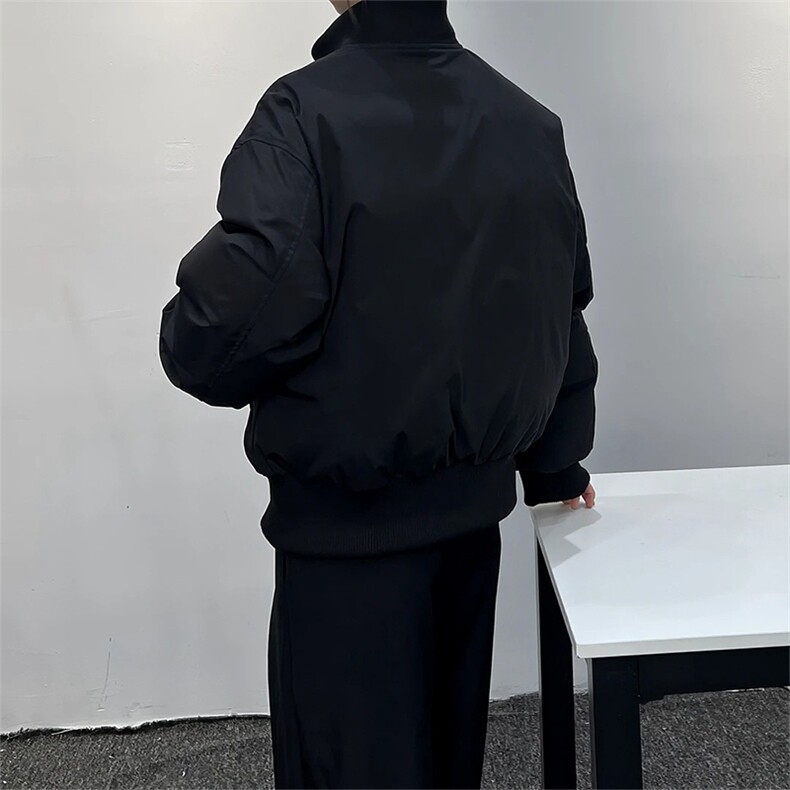 [网图]夹棉加厚棉衣飞行员夹克短款立领外套男5D1199-TP48不,男装夹克,电商A102