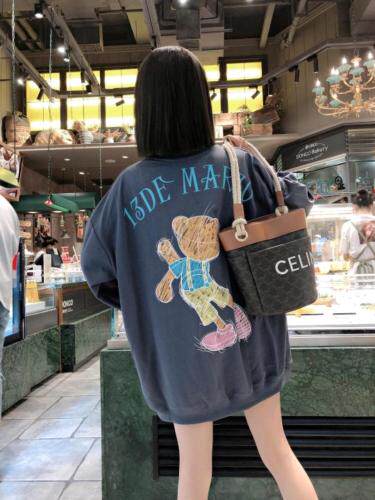 【秋款卫衣】彩绘小熊，，女装卫衣/绒衫，一杭