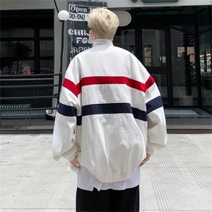 美式高街赛车服男外套上衣服潮流情侣痞帅机车夹克JK42-P73图片