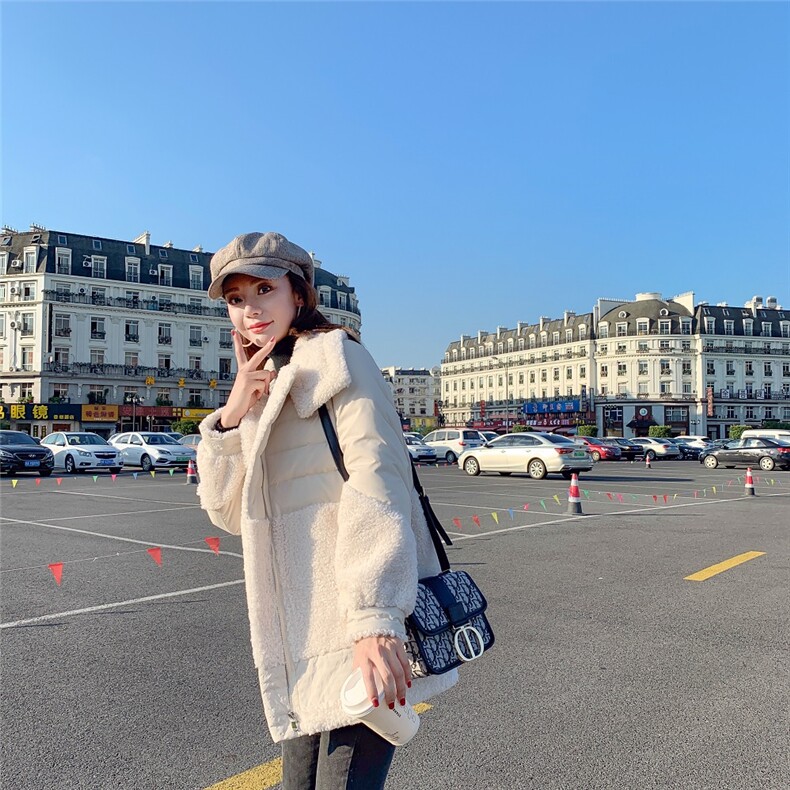 棉衣/棉服时尚优雅气质潮流2021年秋季休闲长袖宽松,女装棉衣/棉服,秋水欣儿