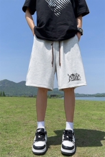 已注册直播抖音得物品质三条杠运动男五分休闲短裤K307P30，男装牛仔裤，电商C408-1(原B339-1)