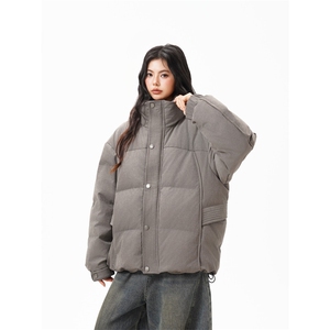 90%绒新标有报 韩版宽松羽绒服外套Y2666 /P350 现货图片