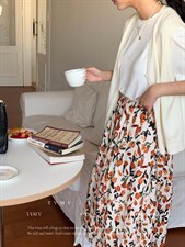 碎花半裙，女装半身裙，TVMV(3F)