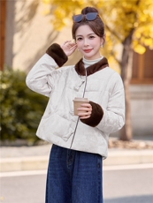 现货.短款羽绒服女2025冬季新款独特漂亮洋气新中式外套，女装羽绒服，兰菲阁
