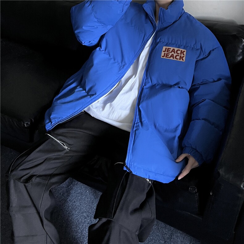 冬季潮牌新款百搭加厚立领保暖防寒棉服外套MY23410特批70控118,男装棉衣,星座605(原A050)