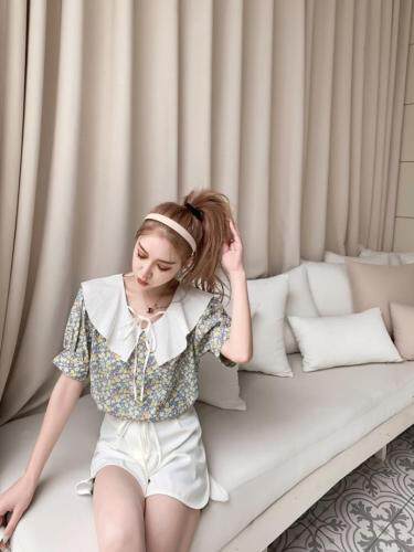 碎花小衫，女装，欧佩琳