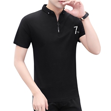 T恤新款韩版男纯棉上衣服短袖polo衫t恤长袖夏装体恤衫ST007-P25，男装Polo衫，星座509