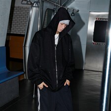 2026港风重磅320克华棉满天星情侣连帽开衫卫衣男KS77864特P68控，男装卫衣，星座227-7