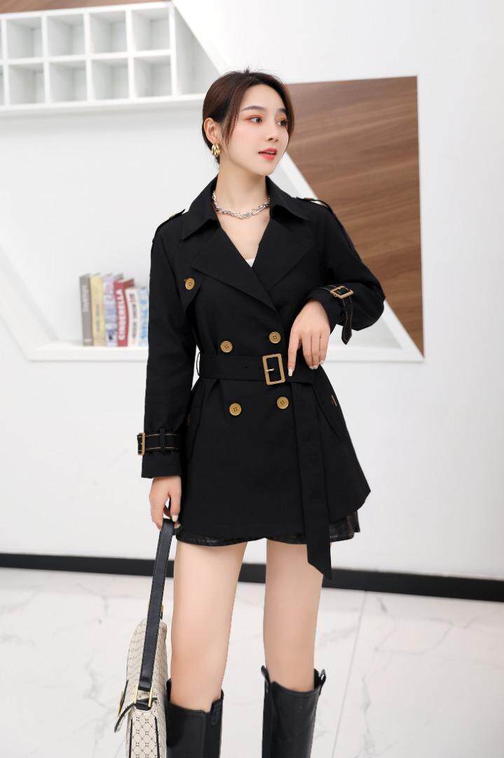 风衣外套，女装风衣，菲雪妮