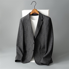 2025男士休闲新款西装商务休闲西服格纹外套，男装西服，电商D225