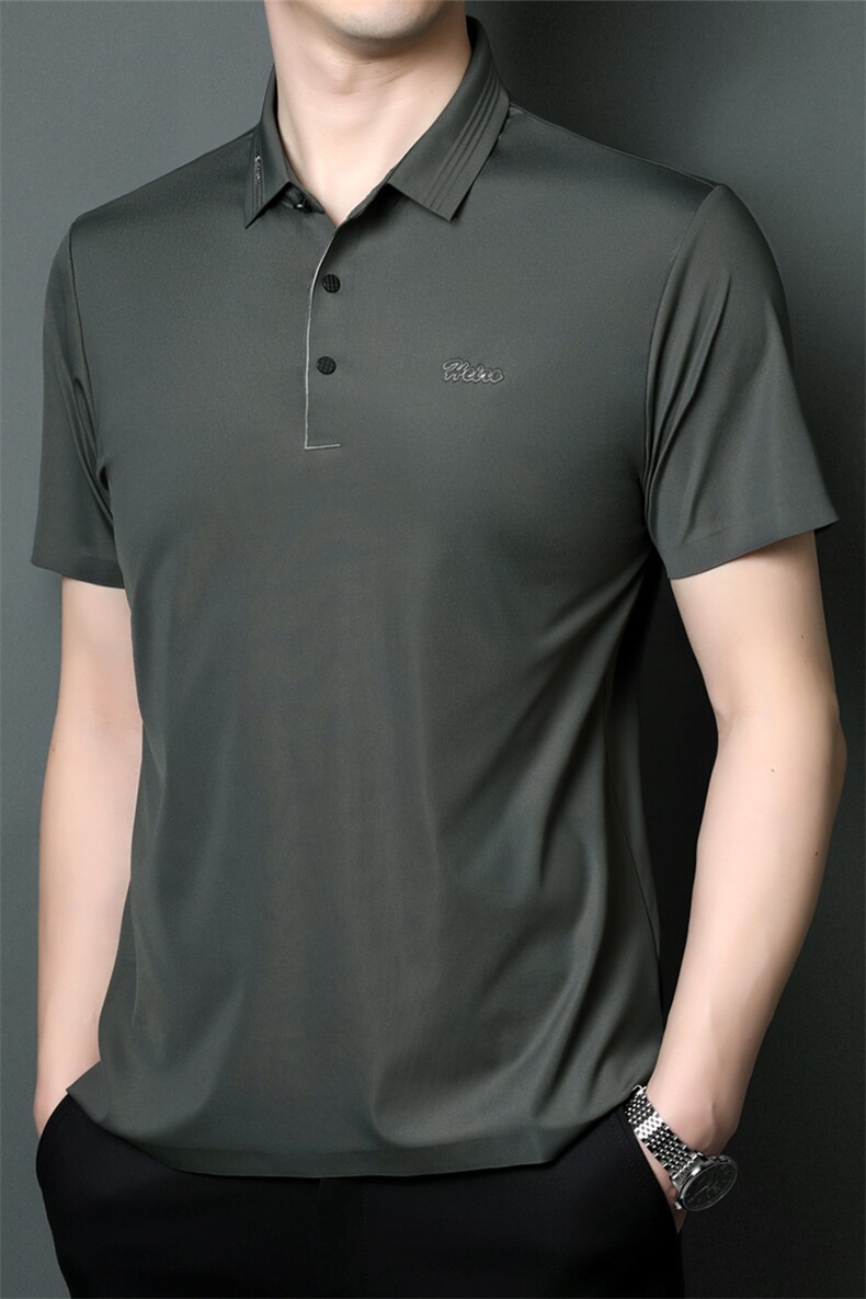 SQY9811男式2023年夏季新款T恤男短袖商务时尚休闲POLO衫男装P65,男装T恤,电商B360