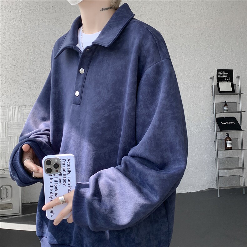 现货WY10165-特P48控88美式复古解构拼接大码男宽松情侣套头卫衣,男装卫衣,电商A059