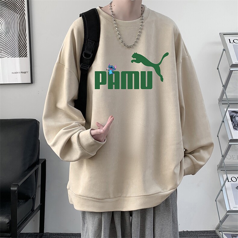 麂皮绒卫衣男大码重磅长袖t恤男JW81227-P35,男装卫衣,电商A040
