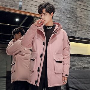 2020电商B247冬季新款男士羽绒服青少年潮户外保暖舒适MY059图片