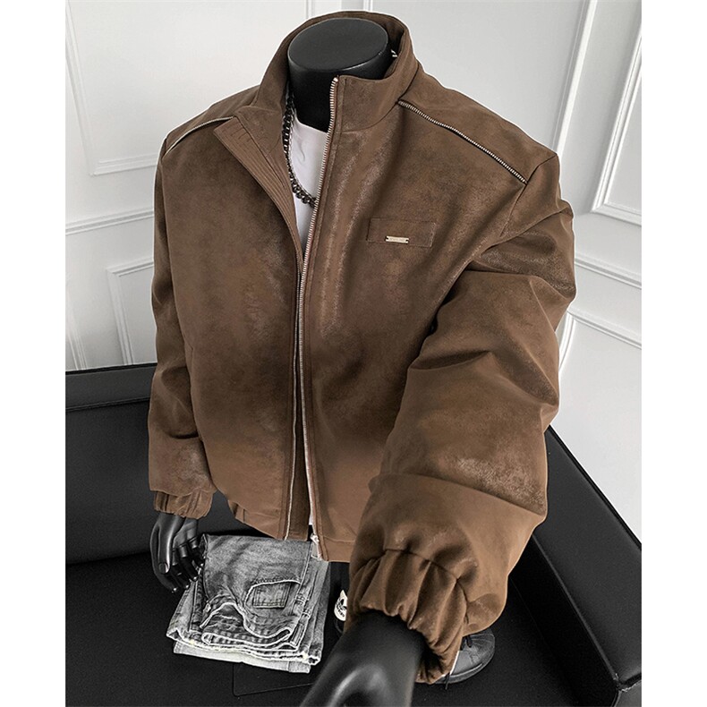 冬季宽松加厚保暖休闲棉衣潮XZ808B-WH108-特P88控158，男装棉衣，星座808B