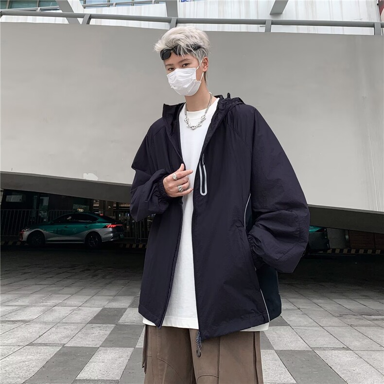 W501-P42夏日轻薄凉感防晒服夹克运动登山透气皮肤衣男女,男装夹克,星座911-1