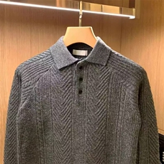 网络图YM201原版高品质针织衫黑色杏色灰色M~3XL，男装针织衫/毛衣，星座1210-1