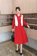 马甲套裙，女装马夹，宝姿余