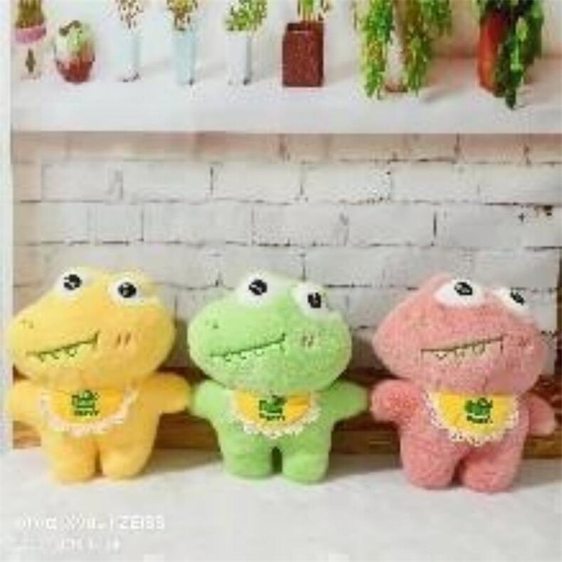 彩色鳄鱼，天磊毛绒玩具