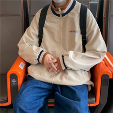 JK3012/P55秋装潮流立领夹克男外套宽松大码上衣服学生夹克，男装夹克，电商A141