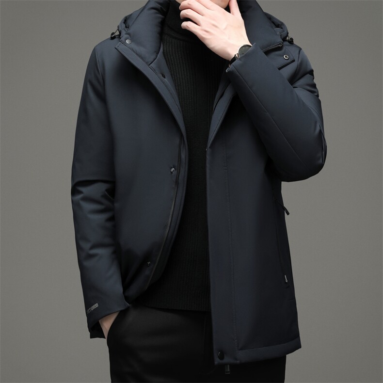 2023冬季新款中年可脱卸帽羽绒服爸爸装加厚外套DFLDY1028-P315,男装羽绒服,电商B212（原钱塘6029）