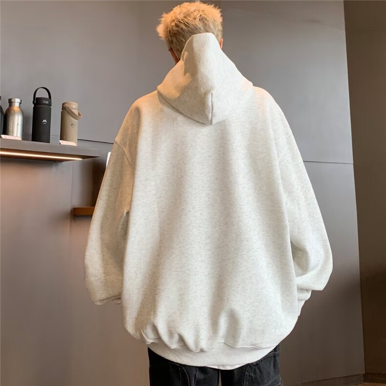 时尚华棉320克包边印花连帽卫衣男装潮流外套XZ212-1-QWY8049-P48,女装短外套,星座212-1
