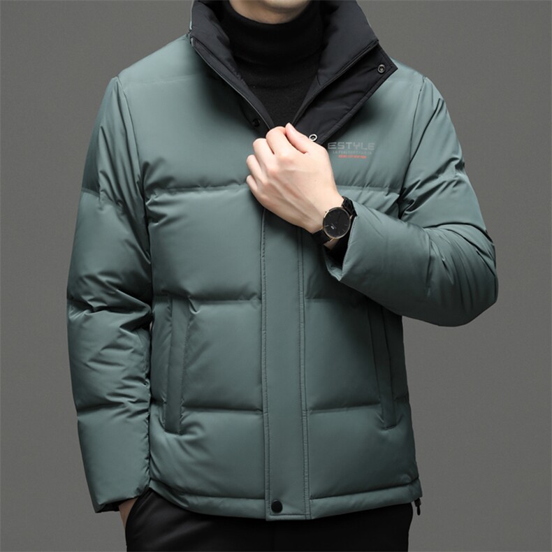 BN121钱塘2020-2冬季厚款时尚休闲百搭简约中年男士羽绒服P230,男装羽绒服,钱塘207-2
