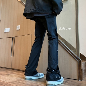XZ616 秋季新款冲锋裤大码机能工装长裤微喇休闲裤TY511 P55控68图片