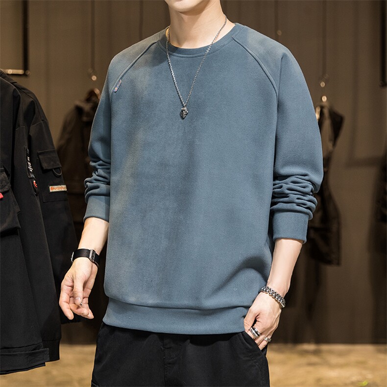 秋冬德绒卫衣男有加绒WY933-P32加绒45元,男装卫衣,星座210-1