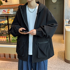2025秋装户外防风防水冲锋外套男工装休闲夹克JK90P70，男装夹克，电商C323