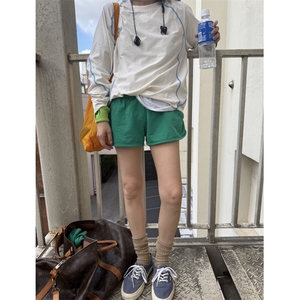 网图户外休闲运动速干多色上衣不规则明显长袖T恤1206-P38